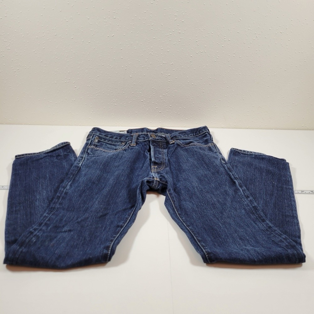 Abercrombie & Fitch Jeans Mens 30x30 Dark Wash Denim Rollins Low Rise Skinny